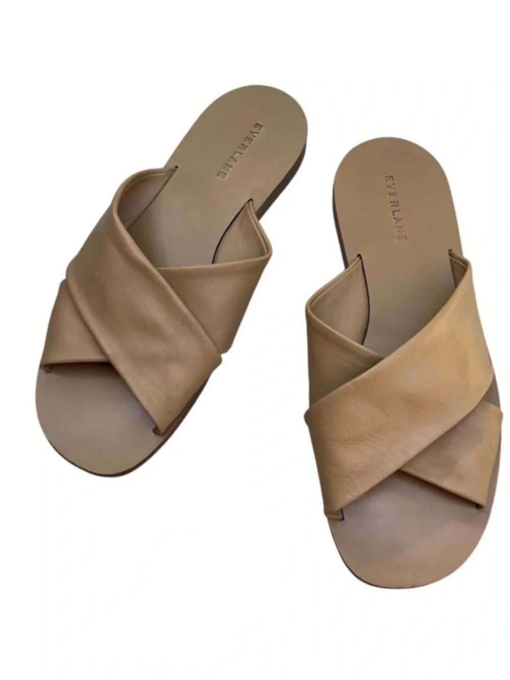 EVERLANE THE DAY CROSSOVER SANDAL - size 9 taupe - Picture 5 of 5